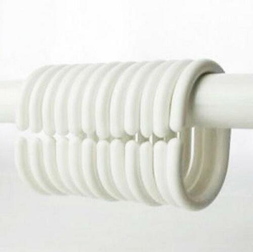 Dusjforheng med maritimt tema og fyrtårn