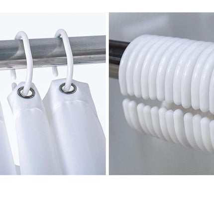 Dusjforheng med bier og bikube