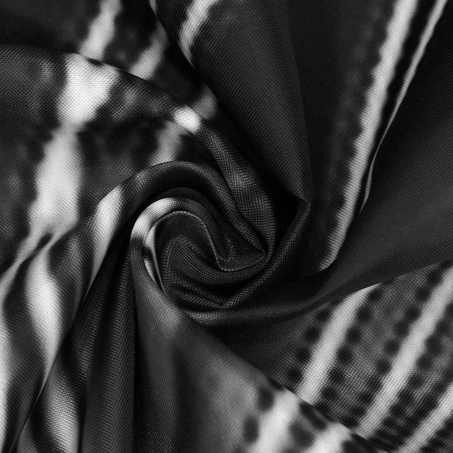 Dusjforheng med svart katt motiv