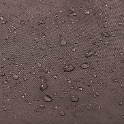 Ensfarget brunt dusjforheng til badet