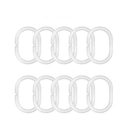 Gotisk dusjforheng med okkult geitemotiv