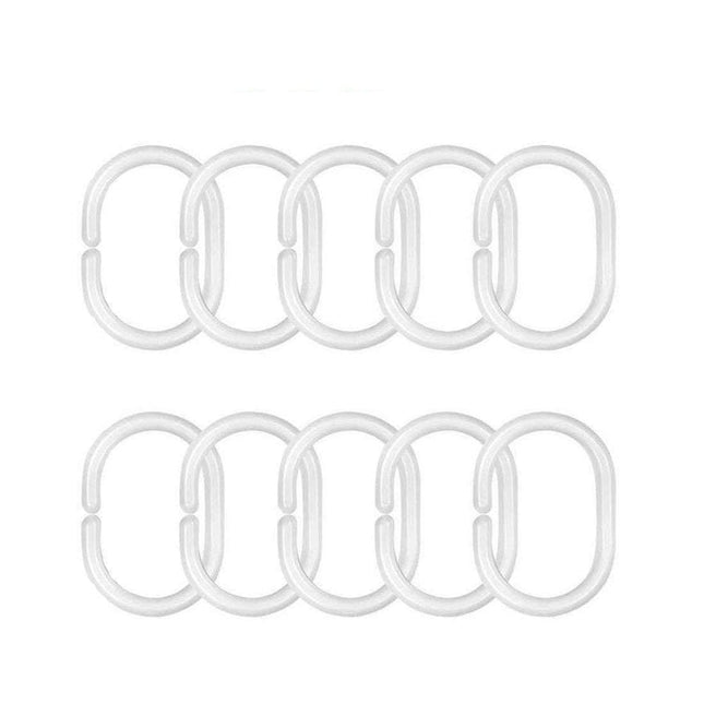 Gotisk dusjforheng med okkult geitemotiv