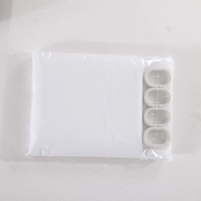 Ekstra langt dusjforheng til badekar