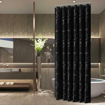 Ekstra langt dusjforheng for badet