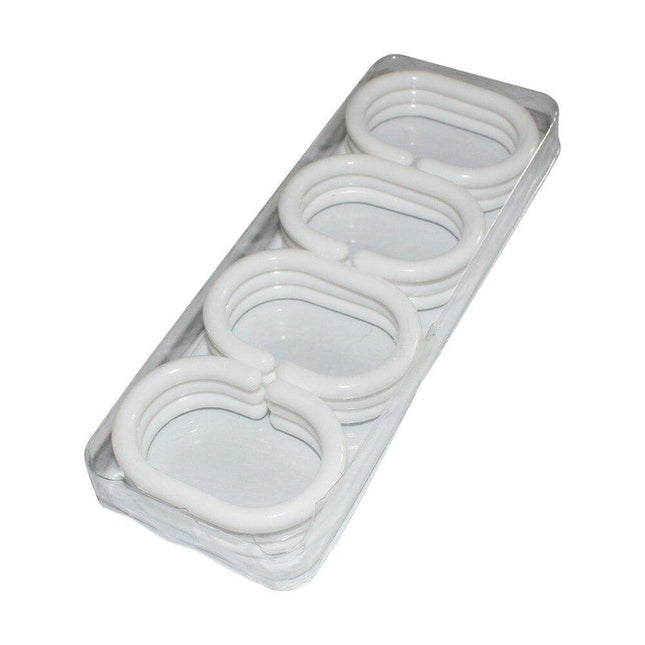 Dusjforheng med japansk tusjtegning motiv