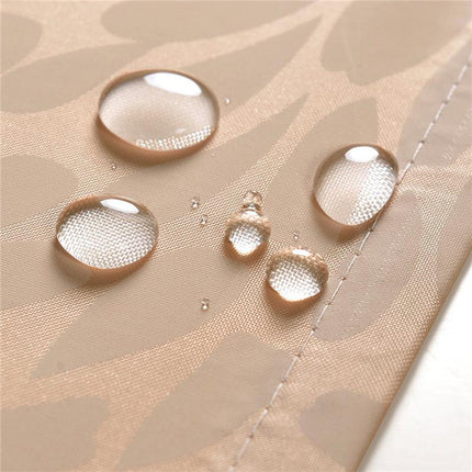 Ugjennomsiktig dusjforheng i stoff