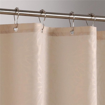 Ugjennomsiktig dusjforheng i stoff