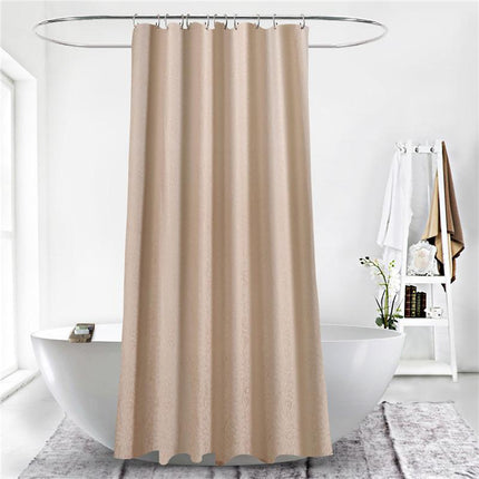 Ugjennomsiktig dusjforheng i stoff