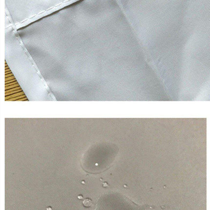 Morsomt dusjforheng i stoff med kattemotiv