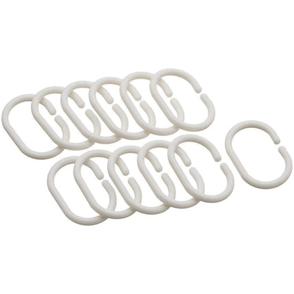 Dusjforheng med klassisk prikkemønster