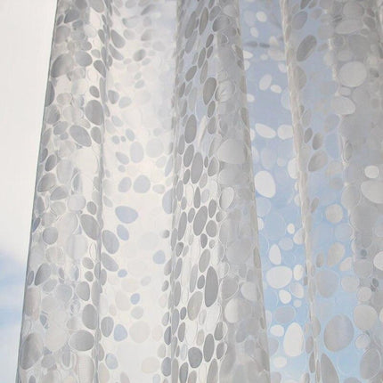 Gjennomsiktig dusjforheng i slitesterk PVC