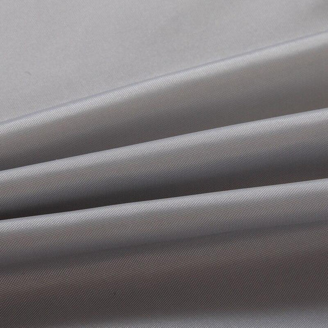 Grått dusjforheng i stoff